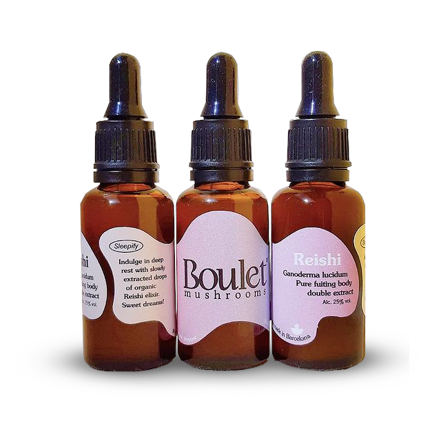 Reishi double extract Boulet Mushrooms
